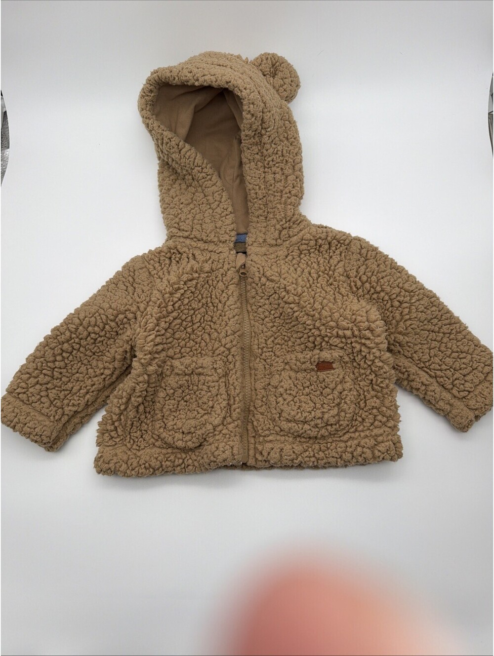 7 FOR ALL MANKIND BABY TEDDY JACKET Sz 0-3  Months Baby Teddy Coat